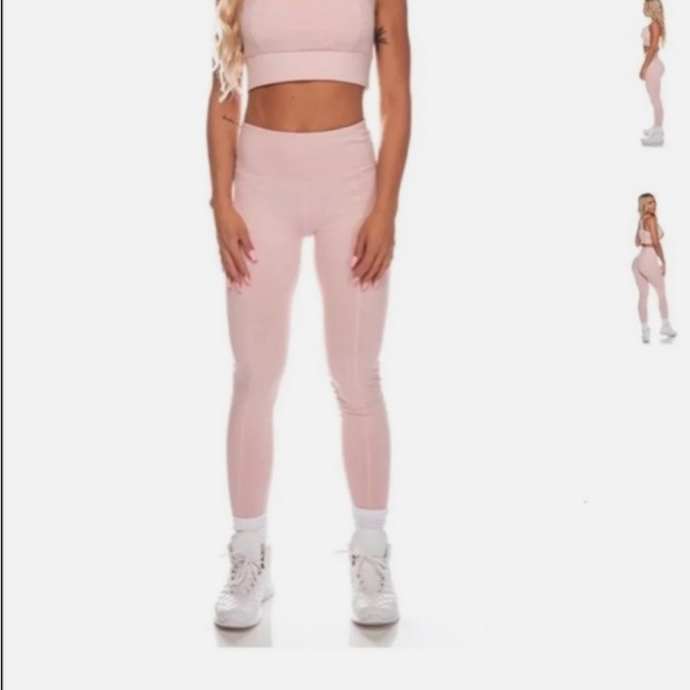 Saski powder pink leggings